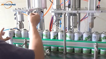 4 in 1 Aerosol Filling Machine 1600AT - Jrpacking