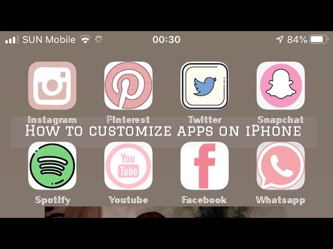 Aesthetic How To Customize Apps On An Iphone Editingqueen Youtube