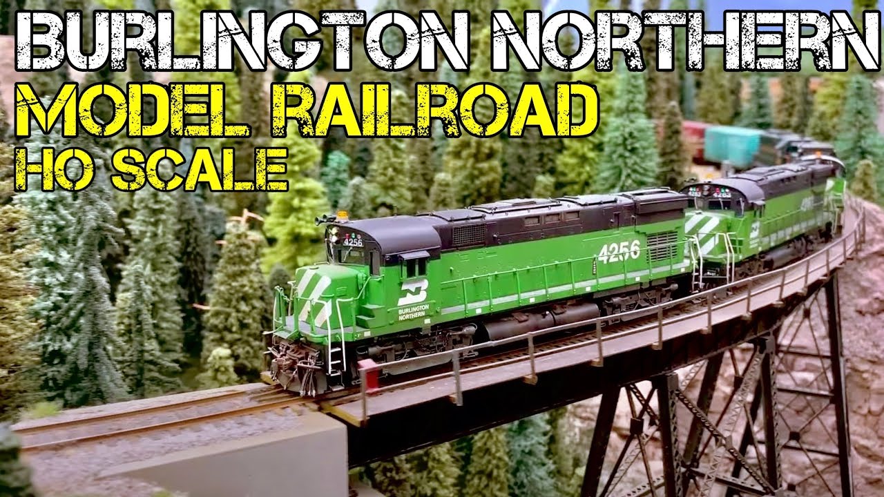 Mountain Railroading on Tim Dickinson's BN Cascade Division - HO Scale