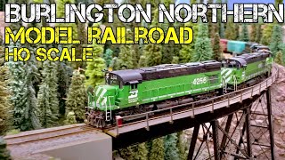 Mountain Railroading on Tim Dickinson's BN Cascade Division - HO Scale