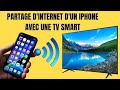 Comment faire le partage de connexion dun iphone avec une tv smart