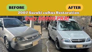 2007 Suzuki cultus Restoration