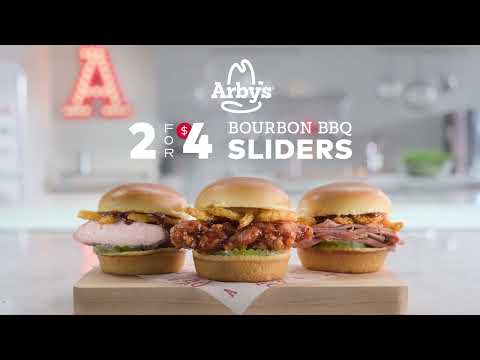 Arby's: 2 for $4 Bourbon BBQ Sliders | Two Hands