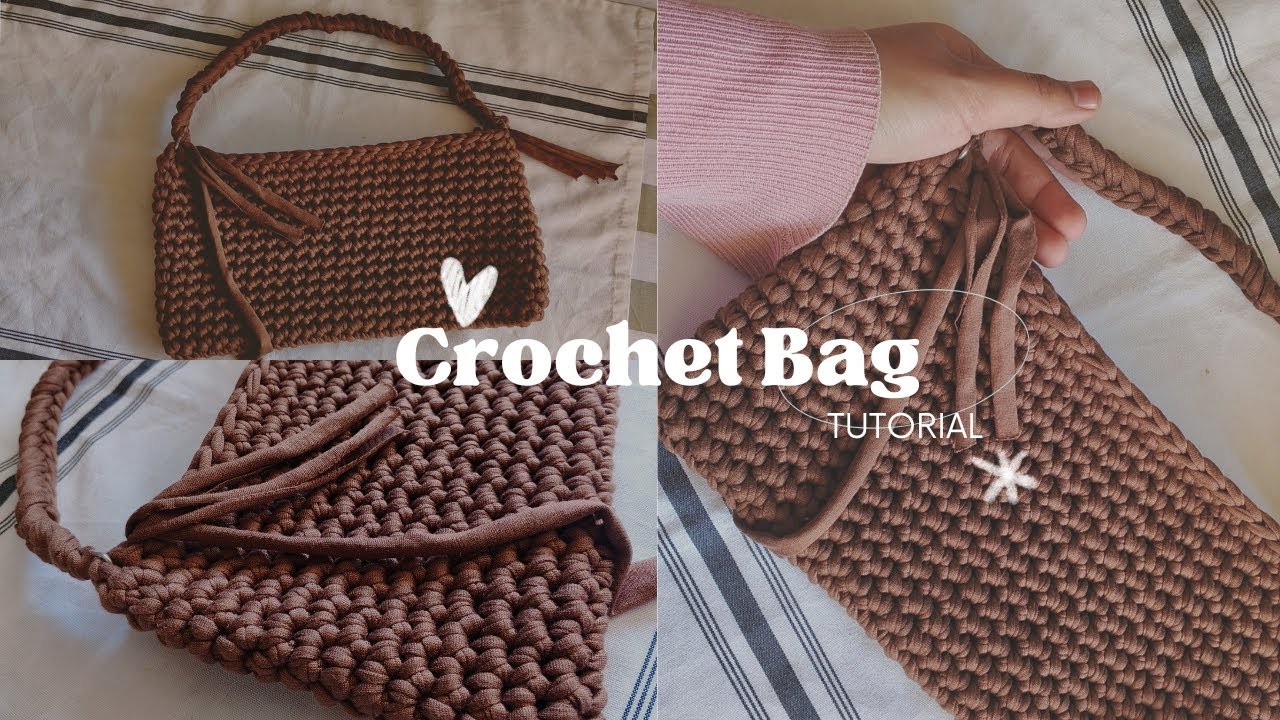 ✨Crochet Handbag 🤎 Tutorial ✨ | Easy Beginner Friendly ✨ |