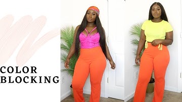 How to color block for spring and summer ideas 2021 #spring #summer #color