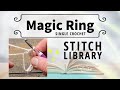 How to Create Single Crochet Magic Ring 🧶 #shorts #magicring #crochet