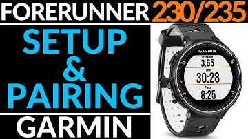 How to Pair or Setup Your Garmin Forerunner 230 / 235 - Garmin Connect Mobile