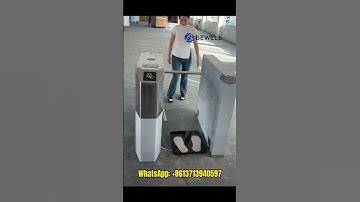 Bewell Esd Tripod Turnstile Gate With Card Reader Factory Entrance and Exit Control#TripodTurnstile