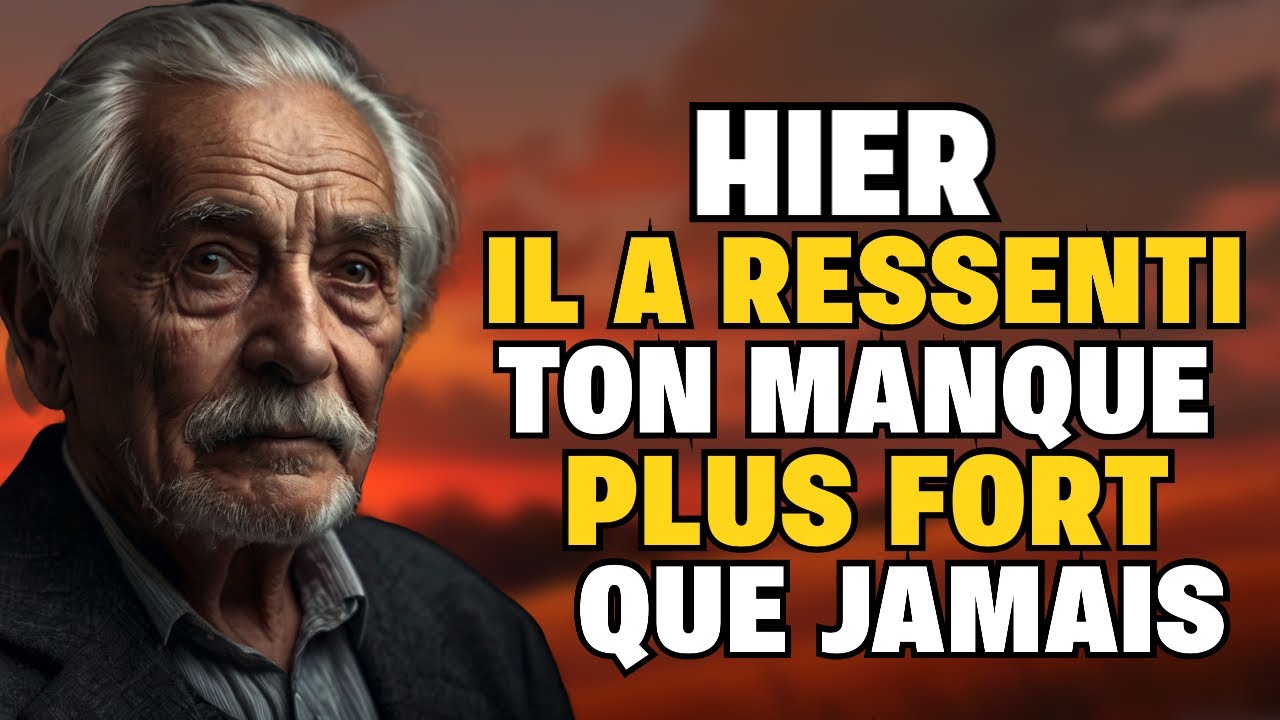 HIER, CETTE PERSONNE A PENSÉ À TOI COMME JAMAIS AUPARAVANT