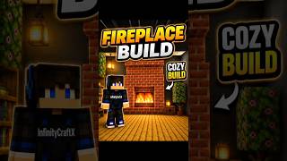 🔥 Cozy Fireplace Build in Minecraft! 🏠✨This simple build makes your house look warm and stylish.