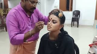Bharatanatyam makeup |Arangettam preparation|