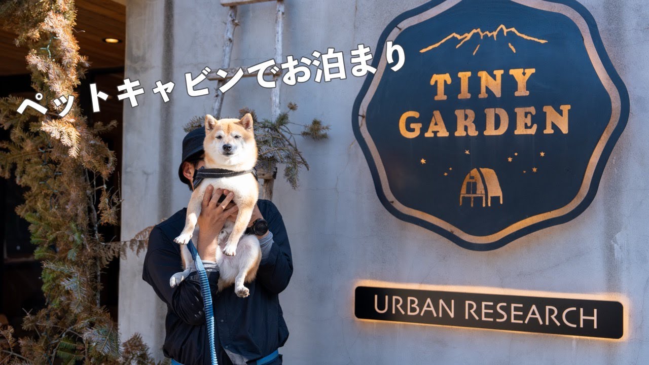 【犬連れ旅行】TINY GARDEN 蓼科｜ペットキャビンに泊まってきました（長野）