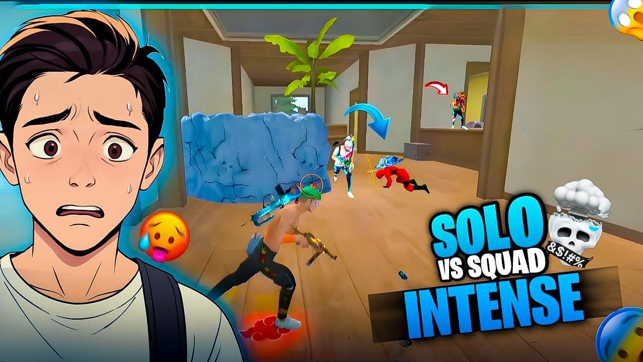 Shortest Yet CRAZIEST Solo vs Squad Battle Ever 🤯 - Must watch - YouTube
