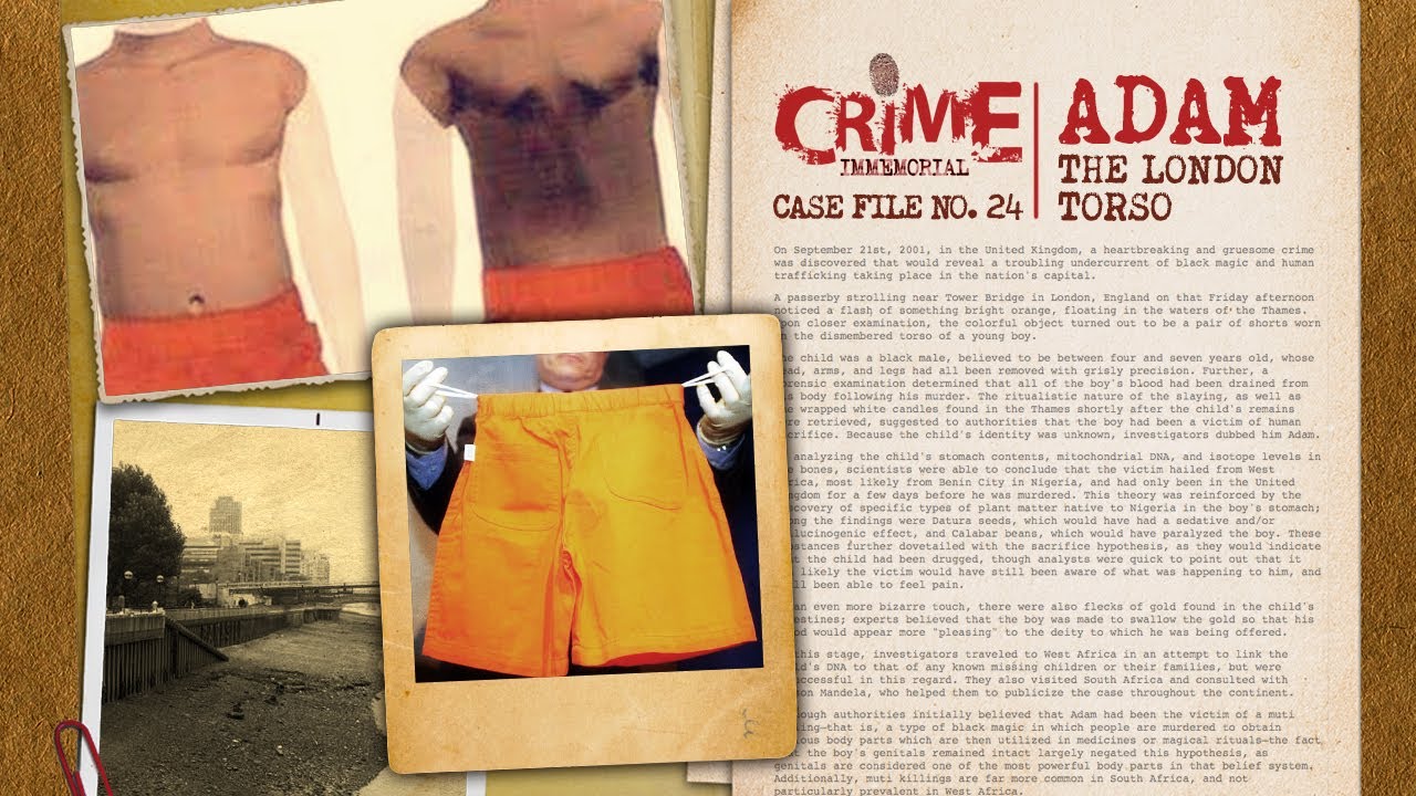 Case File No 24 Adam The London Torso YouTube Case File No 24 Adam The London Torso YouTube