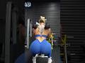 working on my glutes all of 2025 #gymworkout #gymgirl