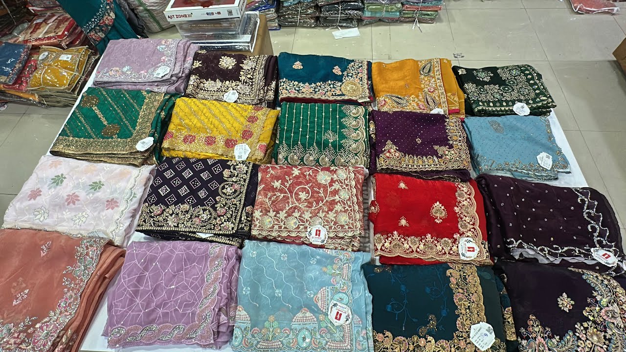 Surat Saree Wholesale Market | Latest Designer Sarees | Factory Rate Collection |
