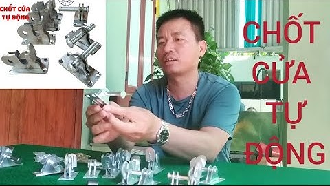SIÊU CHỐT KHÓA CỬA TỰ ĐỘNG THÔNG MINH CHO MỌI GIA ĐÌNH MẪU MỚI CHẤT LƯỢNG