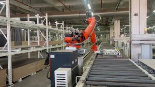 Automated Raw Panel Sorting System – Intelligent Material Handling for Furniture Production