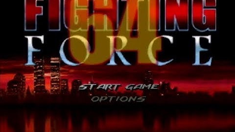 Fighting Force 64 (N64) Gameplay with Commentary