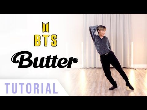 BTS – 'Butter' Dance Tutorial (Explanation and Mirrored) | Ellen and Brian