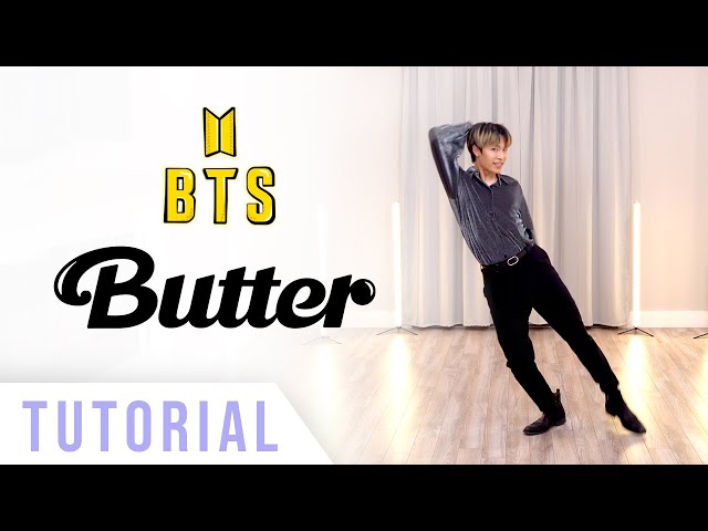 BTS - 'Butter' Dance Tutorial (Explanation and Mirrored) | Ellen and Brian class=