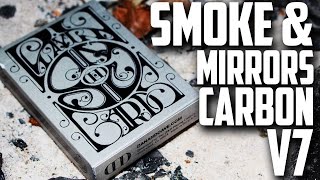 Deck Review - Smoke And Mirrors Carbon V7 Playing Cards [HD] - YouTube