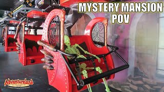 Mystery Mansion POV (4K 60FPS), Adventureland (NY) Suspended Dark Ride | Non-Copyright