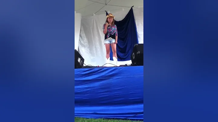 My cousin, Angelina Robertson, 11 years old