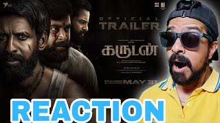 Garudan Trailer Reaction | Soori, Sasikumar, Unni Mukundan | Yuvan | Vetrimaaran | NRREACTION93