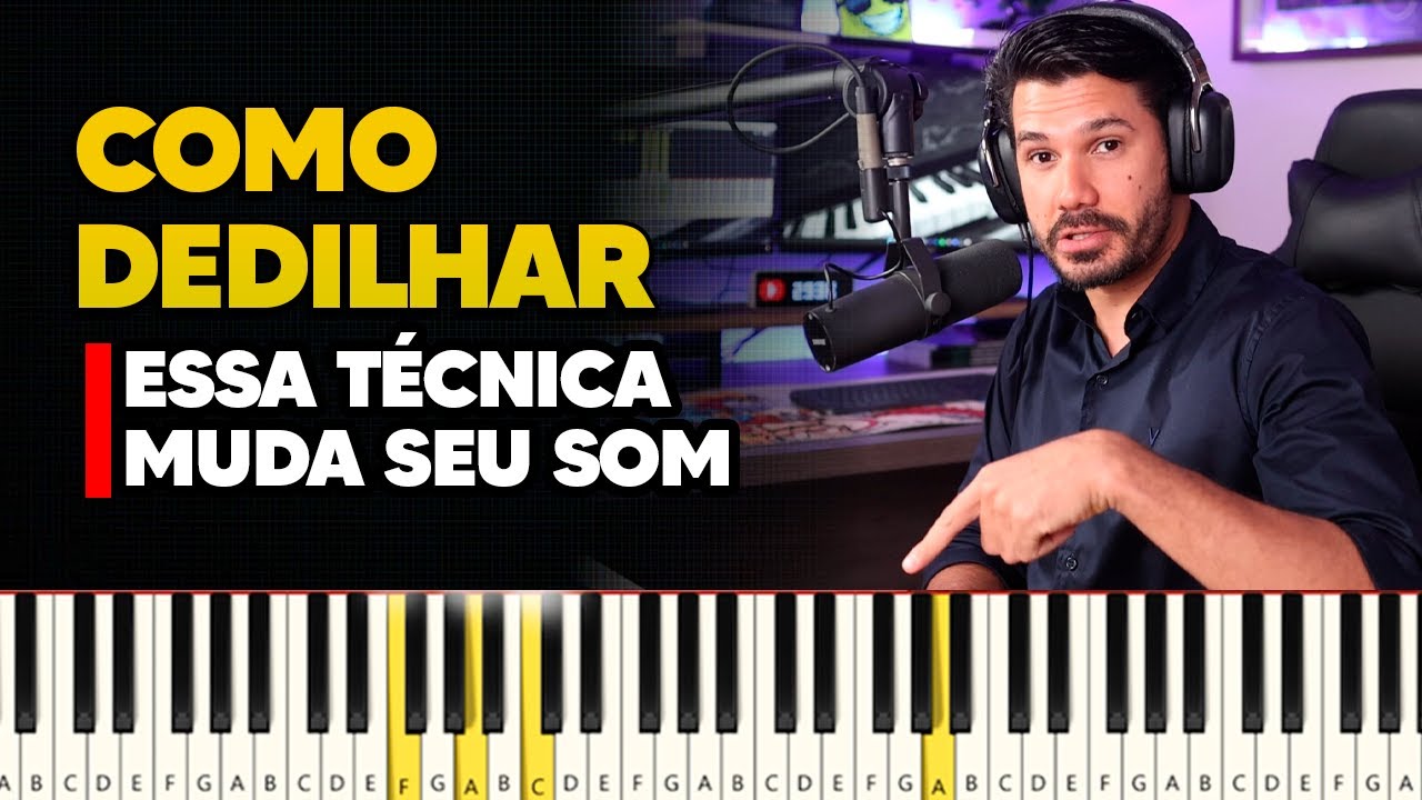 Como Dedilhar no Teclado usando Appoggiaturas