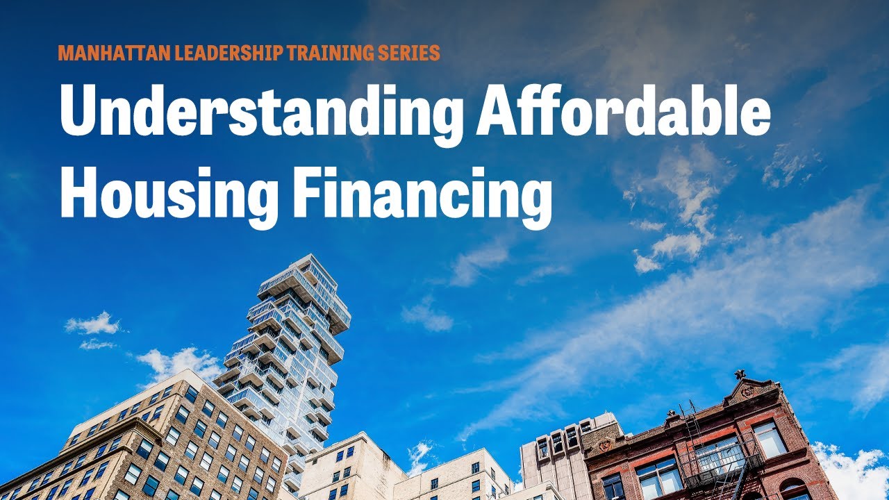 Understanding Affordable Housing Finance in NYC - YouTube
