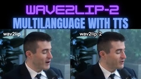 WAVE2LIP-2 ! lip-sync any video to any audio in any language near real-time.