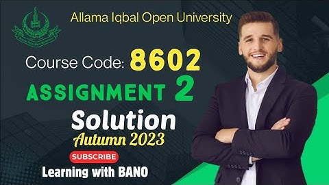 AIOU 8602 assignment 2 solution Autumn 2023 | B.ed | Educational Assessment and Evaluation #aiou