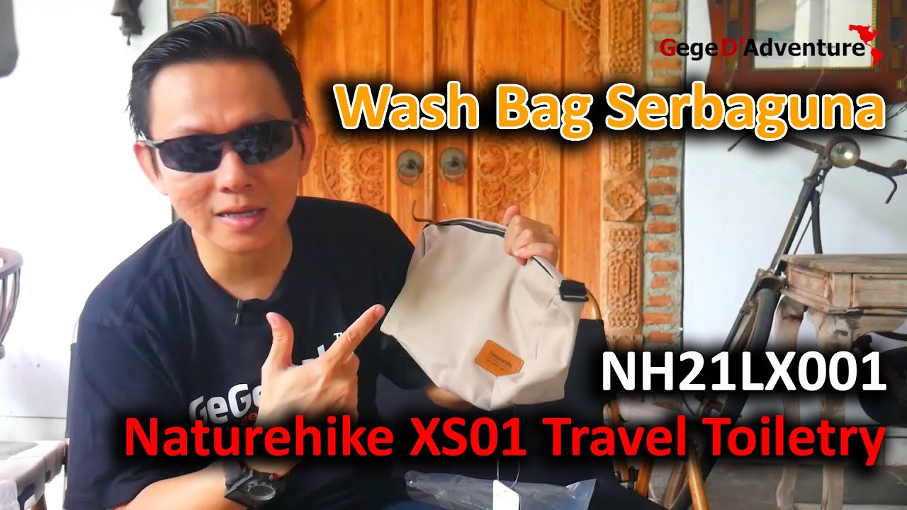 Riview Wash Bag Serbaguna Camping Glamping Naturehike XS01 Travel