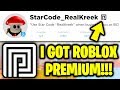 I got roblox premium early rip builders club