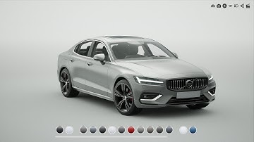 Volvo S60 - Real Time Configurator UE4 - Whive Studio