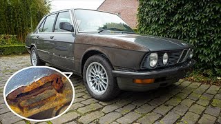 How to repair rust  BMW E28 restoration