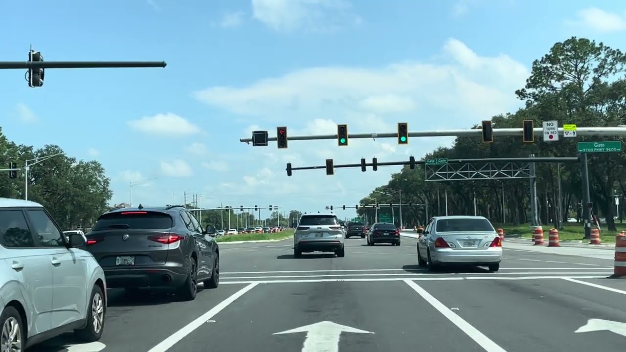 Random Drive Thru Southside Of Jacksonville Florida Highways  In 2023