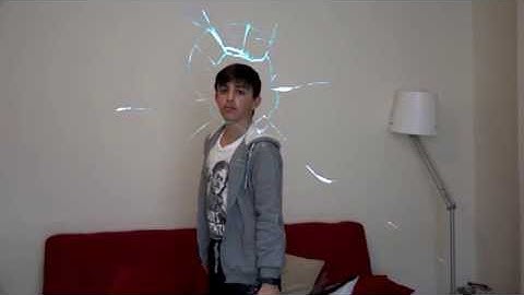 Very realistic muzzle flash effect with ejecting bullets