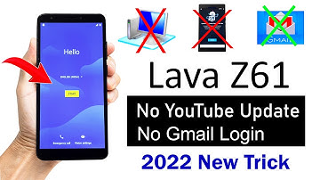 LAVA Z61 Google Account Bypass (2022 Latest Trick)🔥🔥🔥Without PC