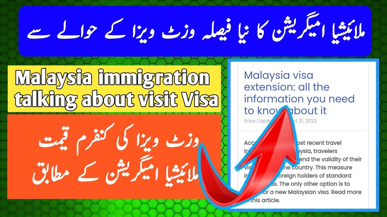 visit visa malaysia price