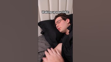 The Universal Reaction Of Waking Up Parents And Grandparents.