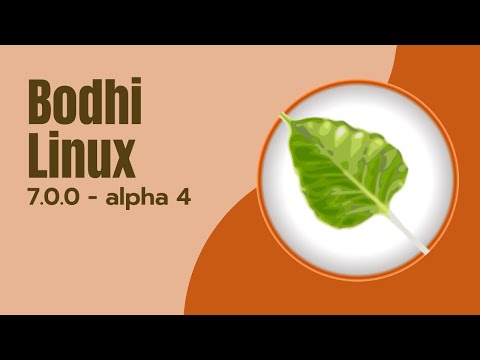 Bodhi Linux 7.0.0 Alpha 4 - Review