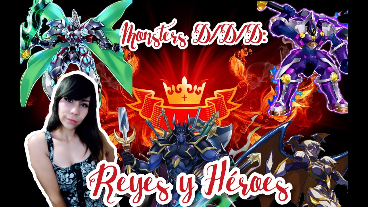 Yu-Gi-Oh! Monster D/D/D: Grandes Reyes y Héroes Miticos 👑👑 - YouTube