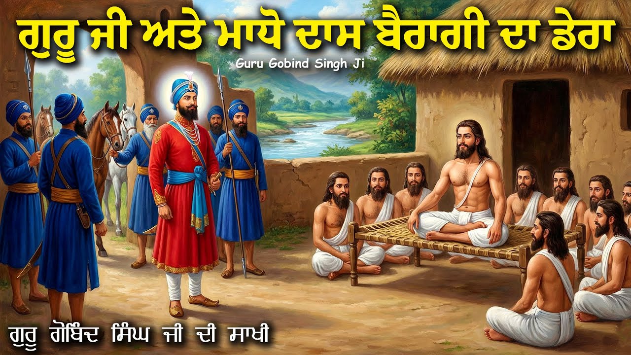 ਗੁਰੂ ਜੀ ਅਤੇ ਮਾਧੋ ਦਾਸ ਬੈਰਾਗੀ ਦਾ ਡੇਰਾ | Katha Guru Gobind Singh Ji | Ikk Panjab