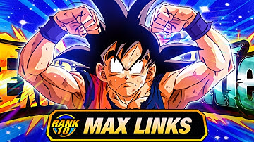 GREAT F2P EZA! LEVEL 10 LINKS 100% RAINBOW STAR EZA PHY F2P GOKU! (DBZ: Dokkan Battle)