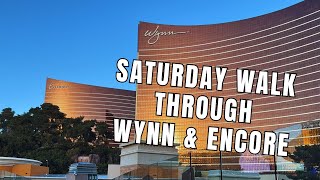 Weekend Walkthrough Wynn \& Encore Hotel \& Casino Las Vegas Luxury Resorts on Strip