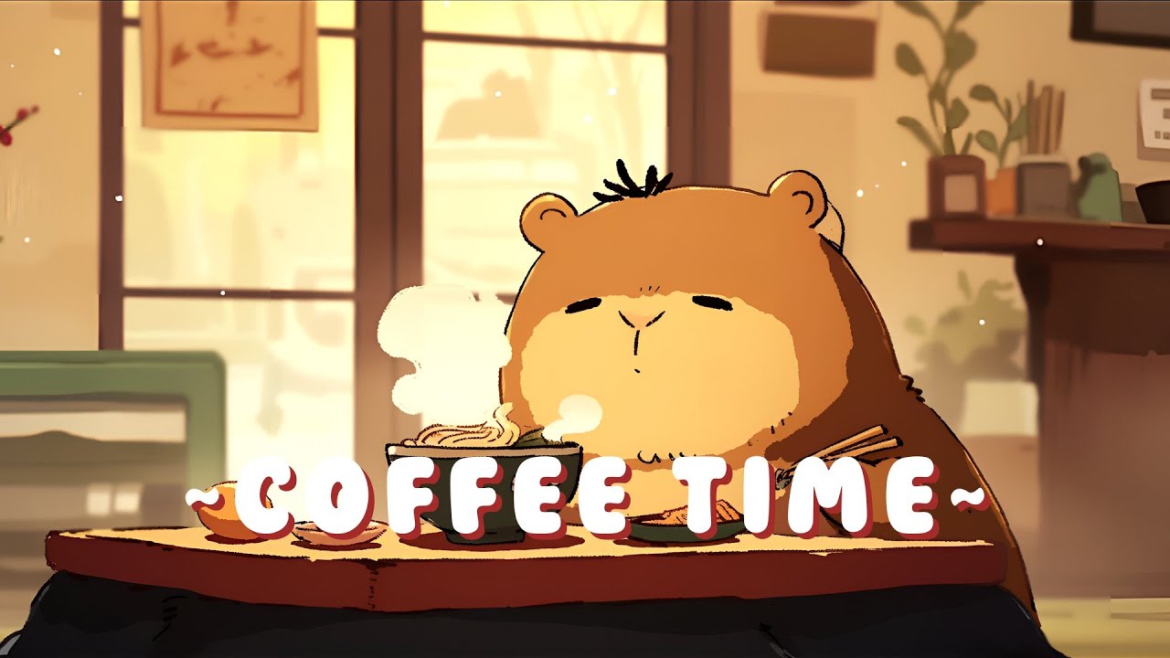 24/7 Capybara Lofi Beats - Japanese-inspired Lofi Collection ~ Peaceful Moments ~ 🦫 ✨ 🌙 | Backgro...