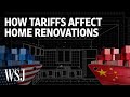 How Tariffs Could Impact Your Home Renovation The cost of home renovations could rise by thousands of dollars thanks to the increase in U.S. tariffs on Chinese goods. WSJ’s Jason Bellini takes a look at how consumers will be affected. Photo: Angus Mordant/Bloomberg
Don’t miss a WSJ video, subscribe here: http://bit.ly/14Q81Xy
More from the Wall Street Journal:
Visit WSJ.com: http://www.wsj.com
Visit the WSJ Video Center: https://wsj.com/video
On Facebook: https://www.facebook.com/pg/wsj/videos/
On Twitter: https://twitter.com/WSJ
On Snapchat: https://on.wsj.com/2ratjSM