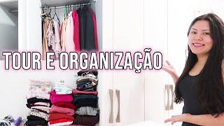 TIREI MUITA COISA! 😱 | Faxina e TOUR pelo guarda-roupa 🤍 | Emilly Ribeiro